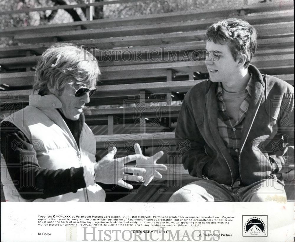 1980 Press Photo Robert Redford&#39;s directorial debut Ordinary People - Historic Images