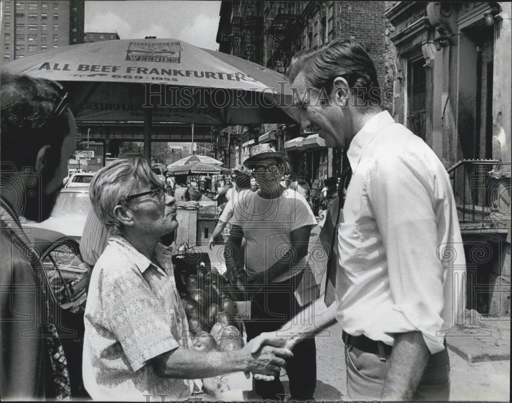 Press Photo New York City: Former attorney general Ramsey Clark - Historic Images