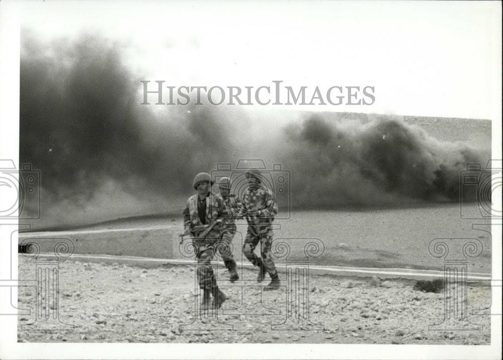 1969 Press Photo Soldiers of the Palestine liberation organization - Historic Images