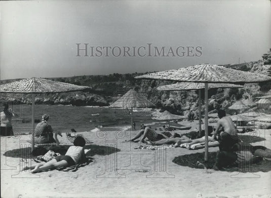 1968 Press Photo Black sea resort "Rusalka" - Historic Images