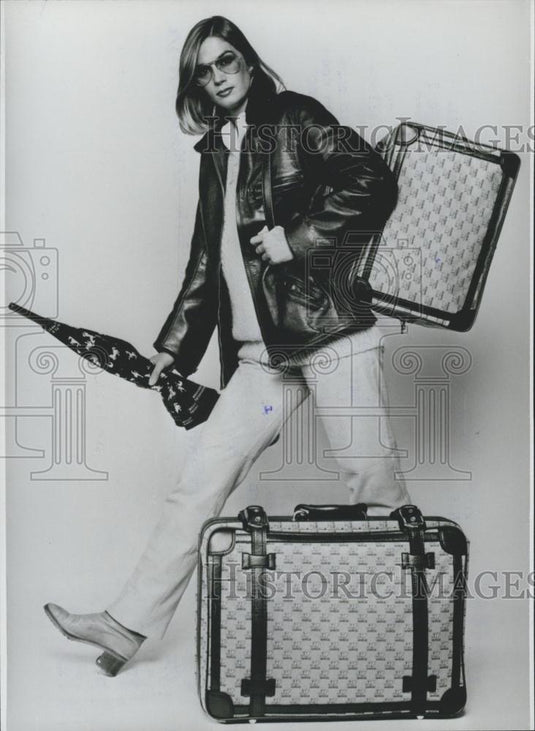 1978 Press Photo International Leather-Fair At Offenbach/West-Germany - Historic Images