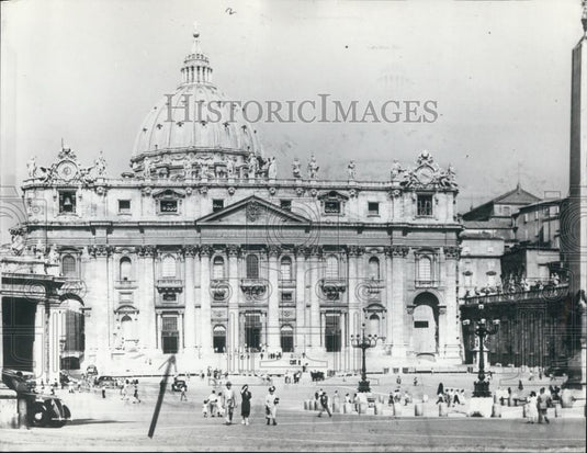 Press Photo Vatican St. Peter Square - Historic Images
