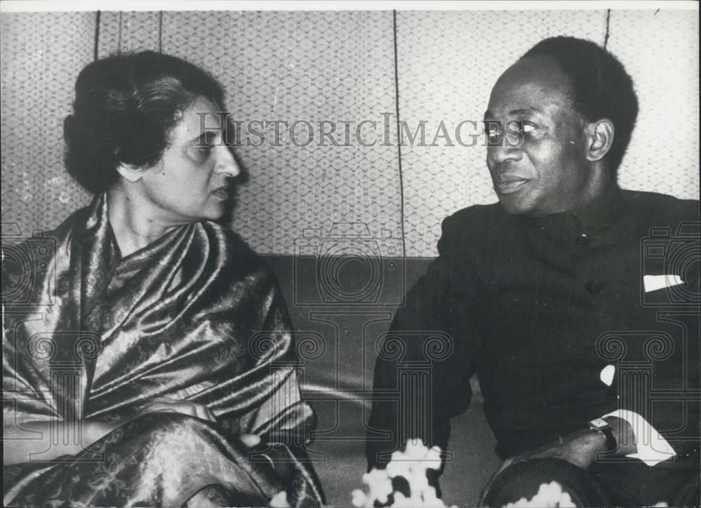 1972 Press Photo Death of Dr. Nkrumah.: Former president of Ghana - Historic Images