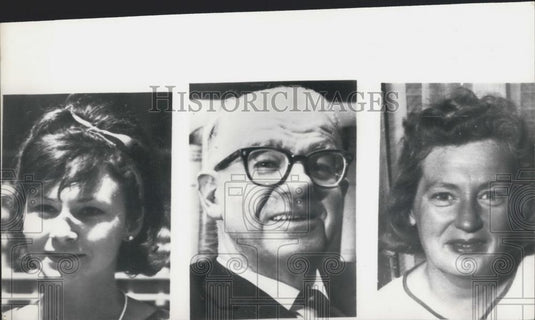 1964 Press Photo Australian Parliament Scandal Ray Maher Elizabeth Shepherd - Historic Images