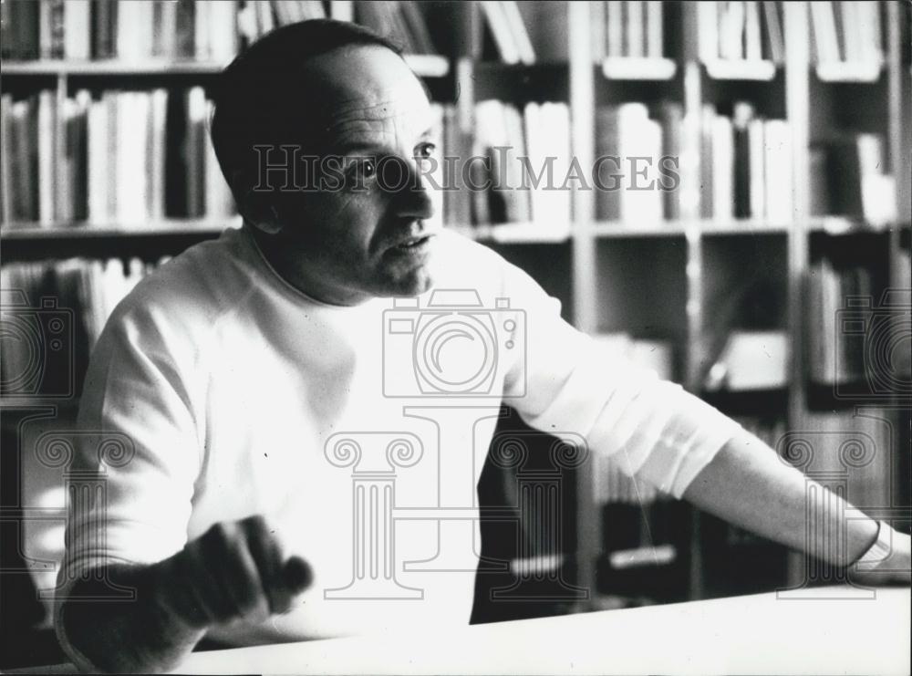 1976 Press Photo Ernst Cincera Former Zurich Politician Accused Espionage - Historic Images