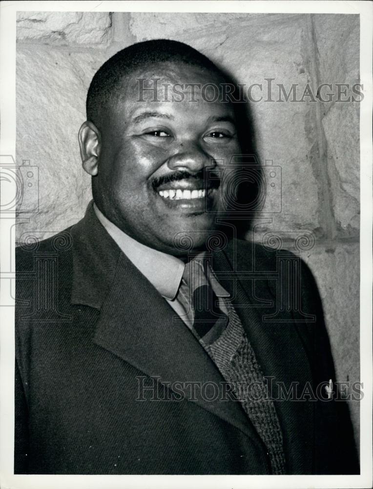 1960 Press Photo Chief S.S. Matete, a member of the Executive Council - Historic Images