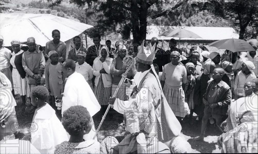 Press Photo Archbishop of Nairobi, Maurice Otunga - Historic Images