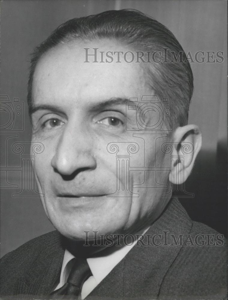 Press Photo Maurice Grimaud Former Director of the Cabinet of Mr. Roger Frey - Historic Images