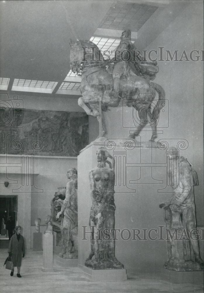 1961 Press Photo Museum for Bourdelle&#39;s Giant Works - Historic Images