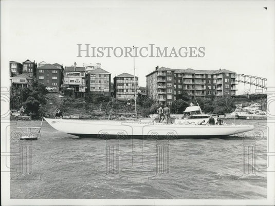 1966 Press Photo Dame Pattie the Australians hope for the America's cup. - Historic Images