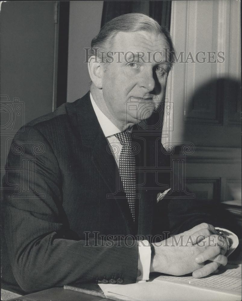 1971 Press Photo Sir John Johnston,British High Commissioner at Malaysia - Historic Images