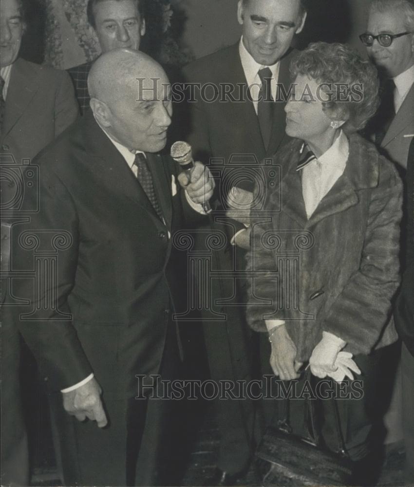 1962 Press Photo Jean Nohain &amp; Mireille &amp; Jacques Dutailly - Historic Images