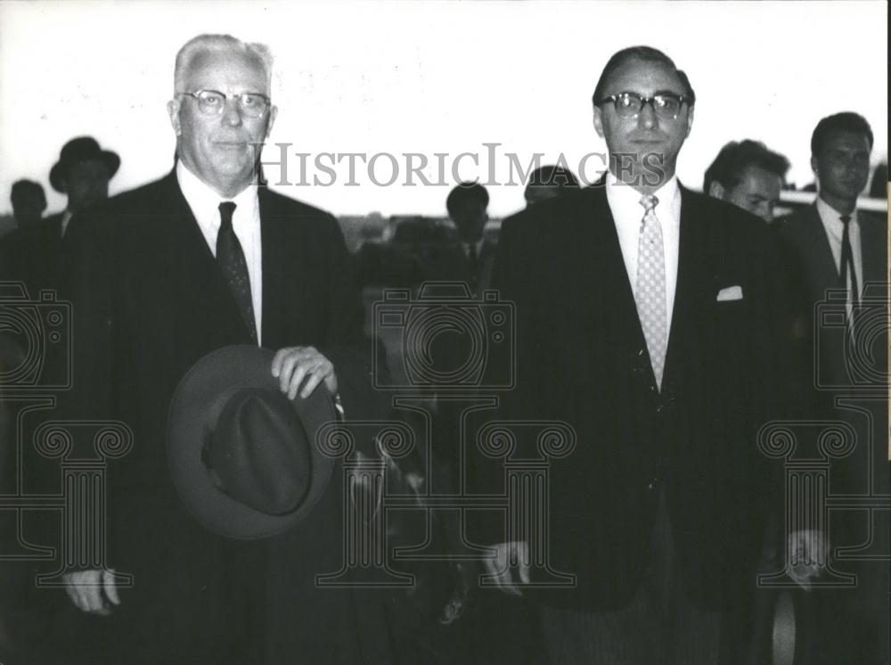 1959 Press Photo Chief Justice Earl Warren in Berlin. - Historic Images