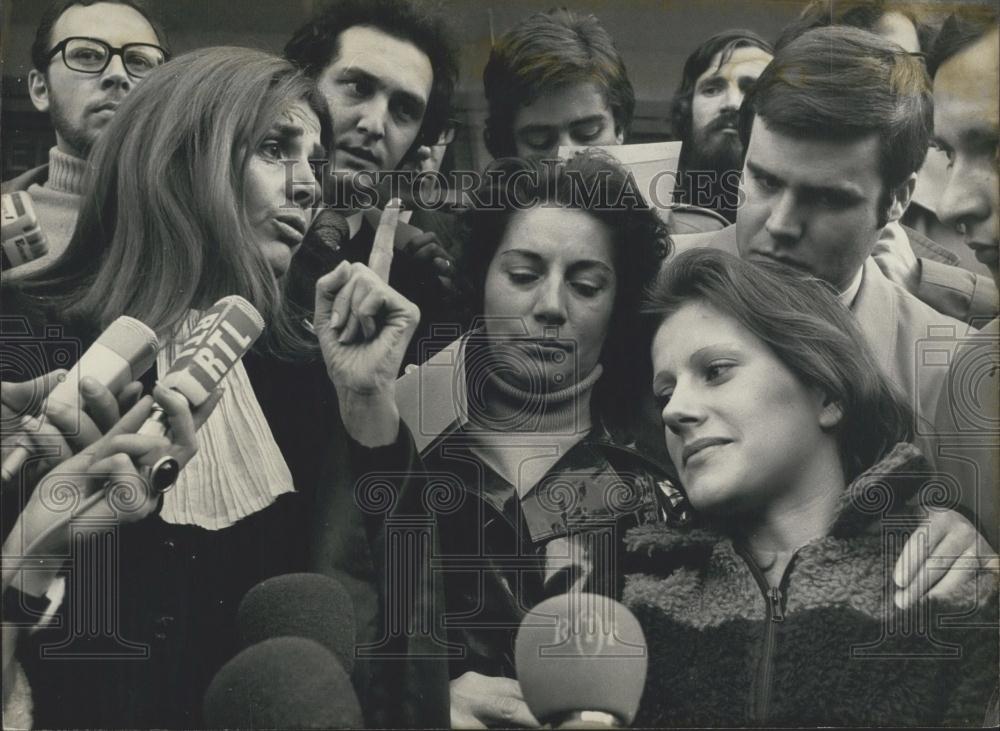 1972 Press Photo End of the Trial for Madame Chevalier - Historic Images