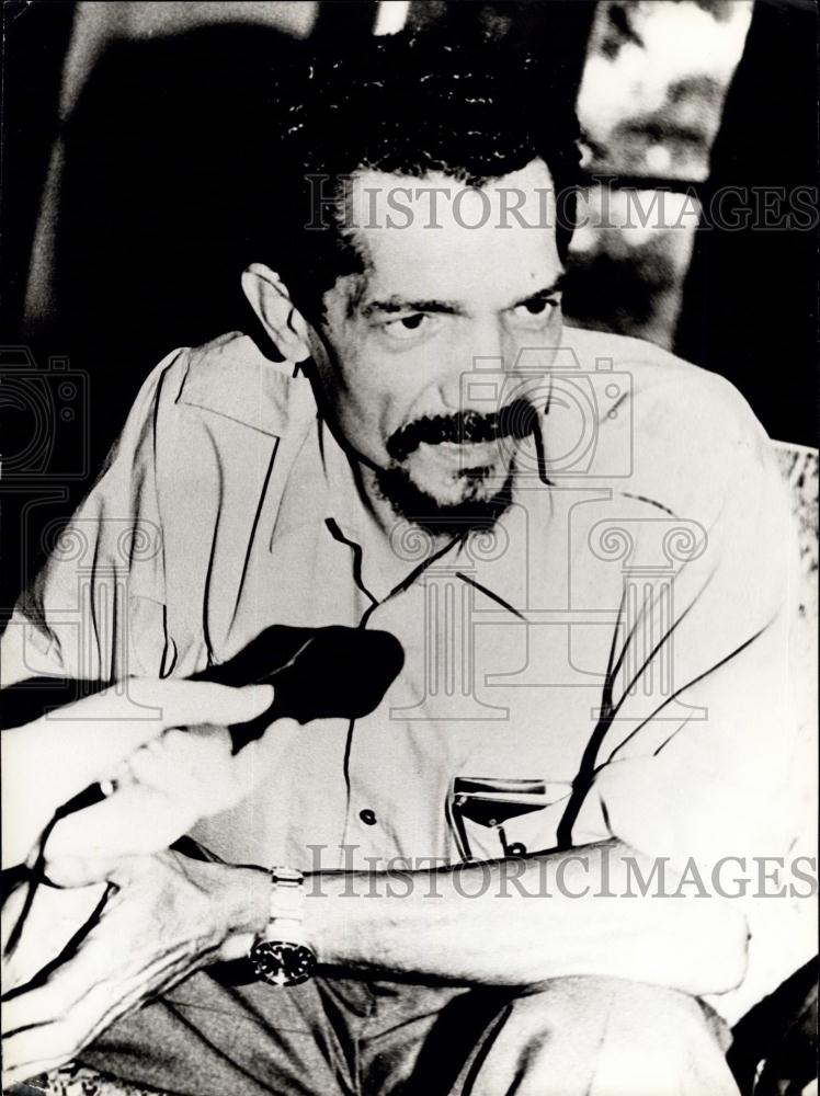 Press Photo Possible Angola Prime Minister Lucio Lara - Historic Images