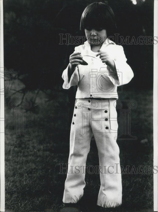 1972 Press Photo Daniel Hechter's Designs for Children - Historic Images