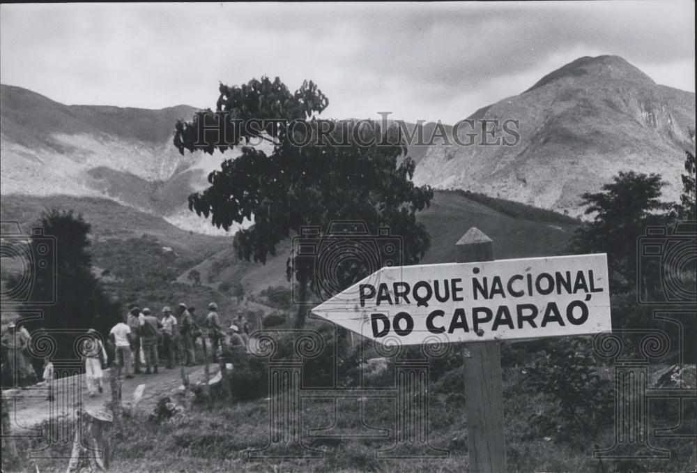 1961 Press Photo Caparao National Park in Brazil - Historic Images