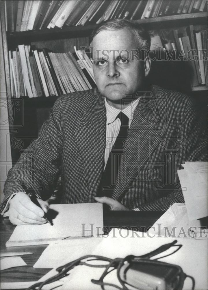 1969 Press Photo Professor Carl Friedrich von Weizsacker - Historic Images