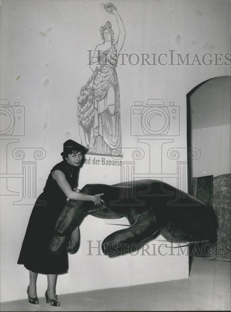 1955 Press Photo Museum of Oskar von Miller. - Historic Images