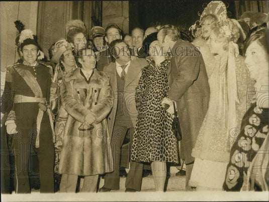 1974 Press Photo Marcel Merkes and Paulette Merval Celebrate 25th Anniversary - Historic Images