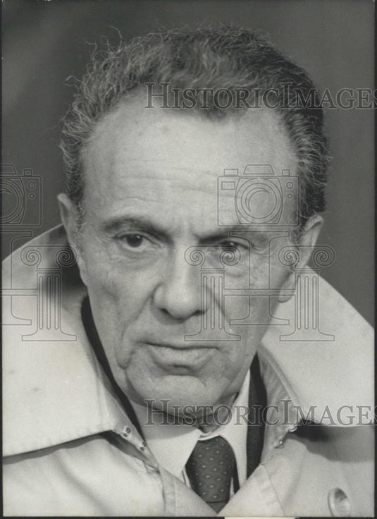 Press Photo Francois Jacob, French College Professor & Nobel Winner In Medicine - Historic Images