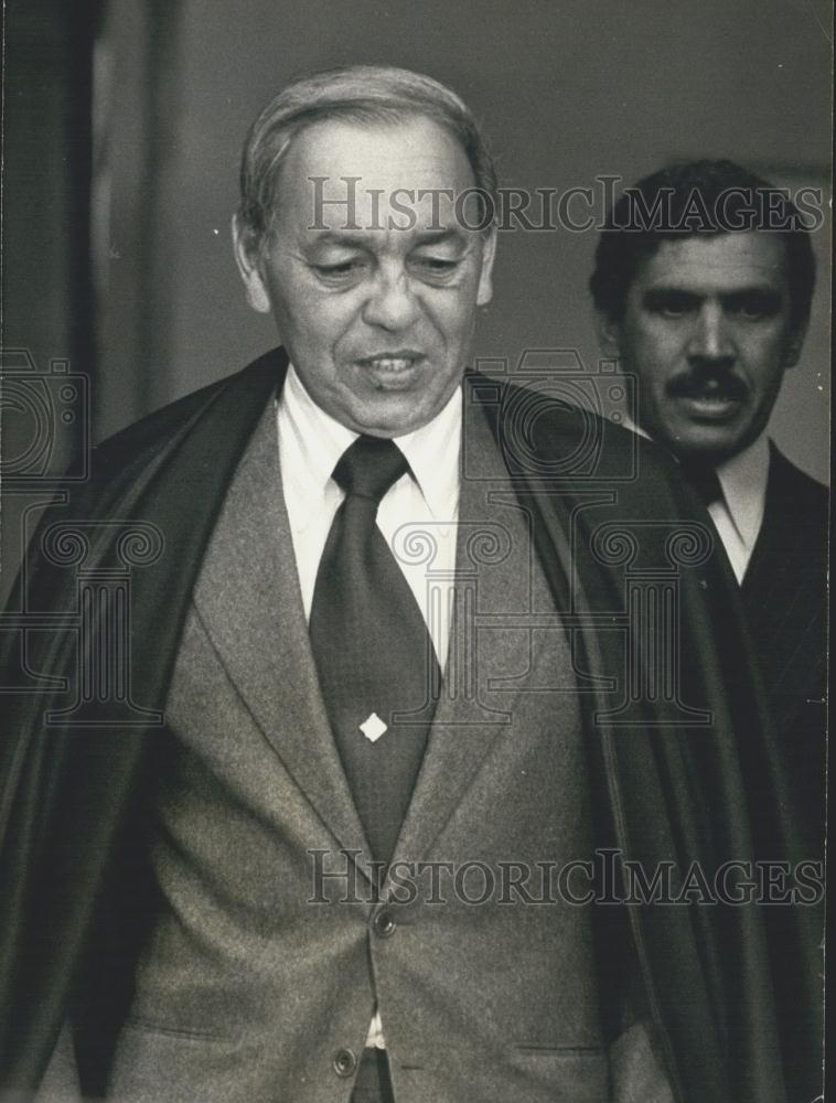 1979 Press Photo King Hassan II, Elysee Palace, Paris - Historic Images