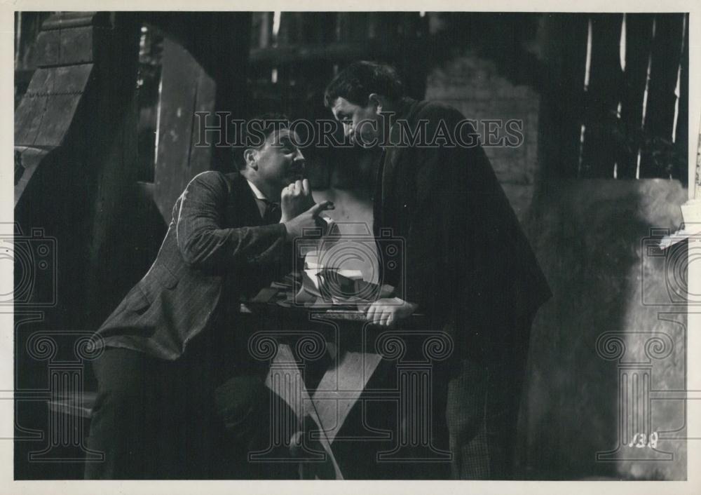 Press Photo Scene from German Film "Cordula" - Historic Images