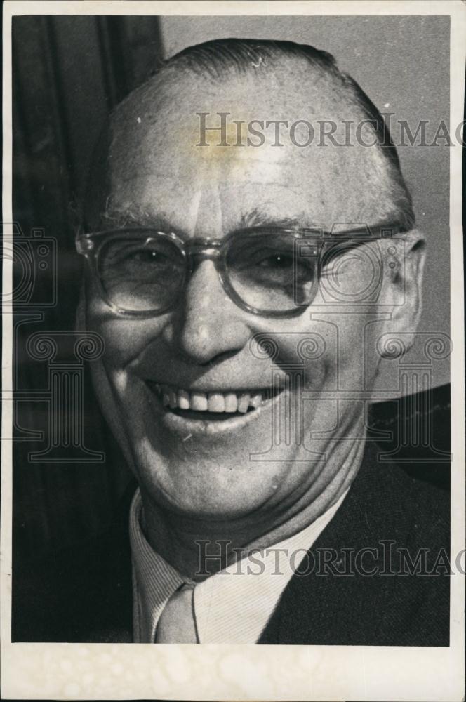 1955 Press Photo German Politician Dr. Westrick. - Historic Images