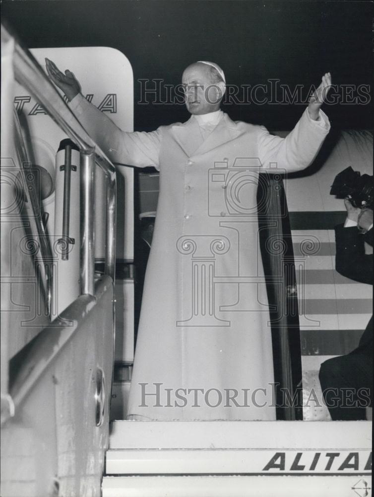 1965 Press Photo Pope Paul VI - Historic Images