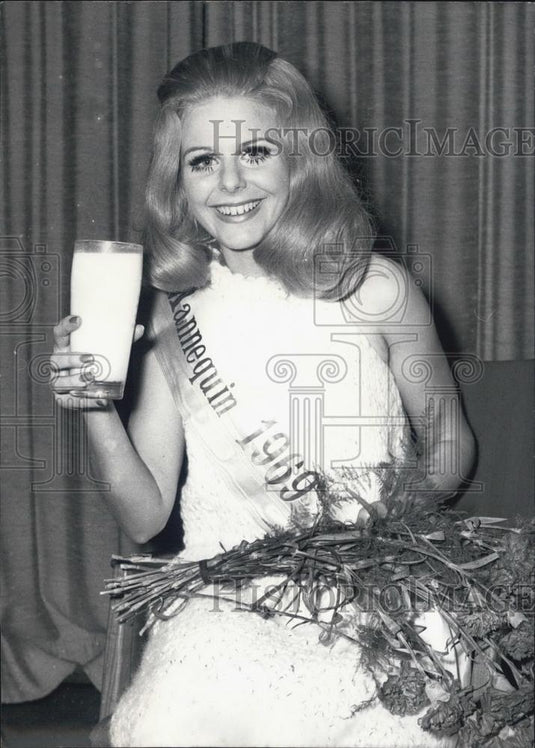 1969 Press Photo "Miss Mannequin 1969" Irene del Negro. - Historic Images