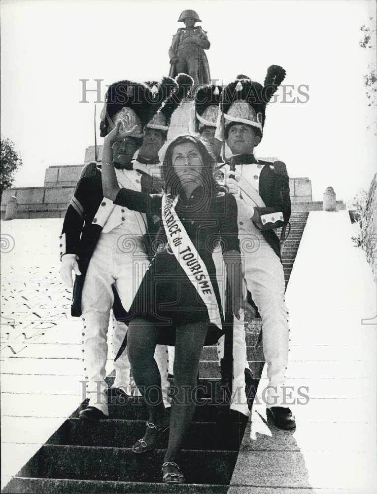 1969 Press Photo Christine Bruni is &quot;Miss France Tourisim&quot; - Historic Images