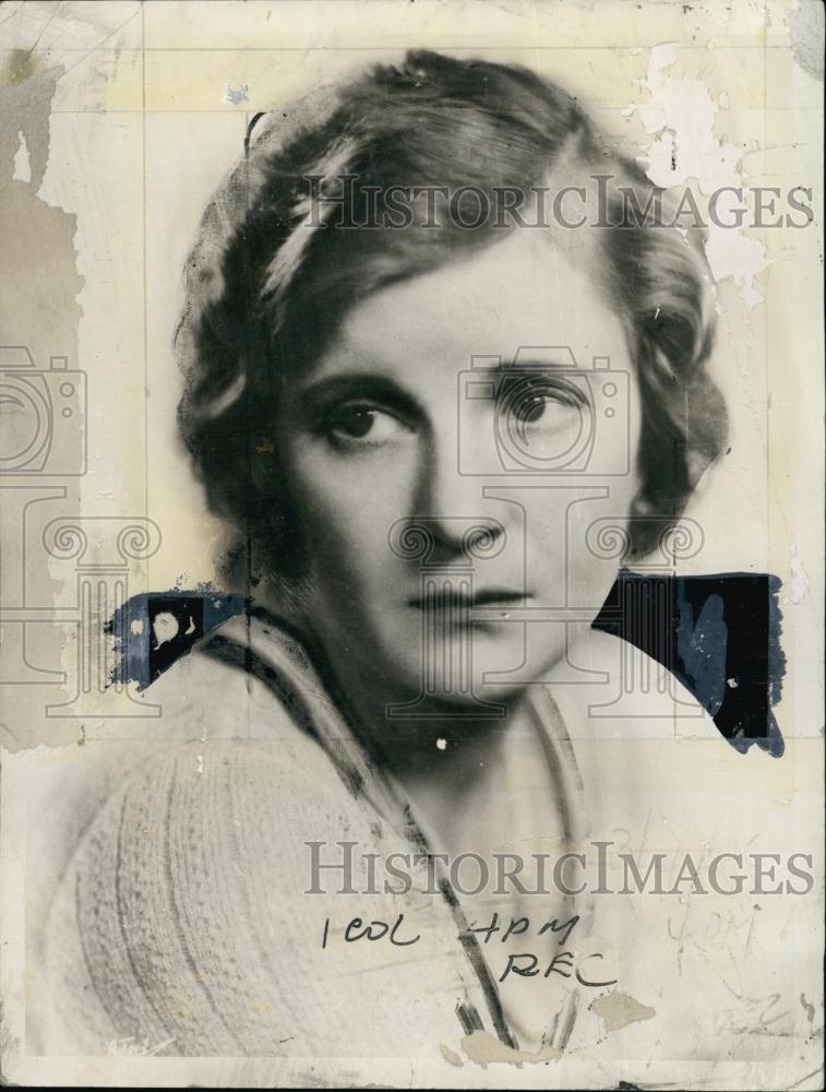 1935 Press Photo Actress Mae Marsh - RSL51381 - Historic Images