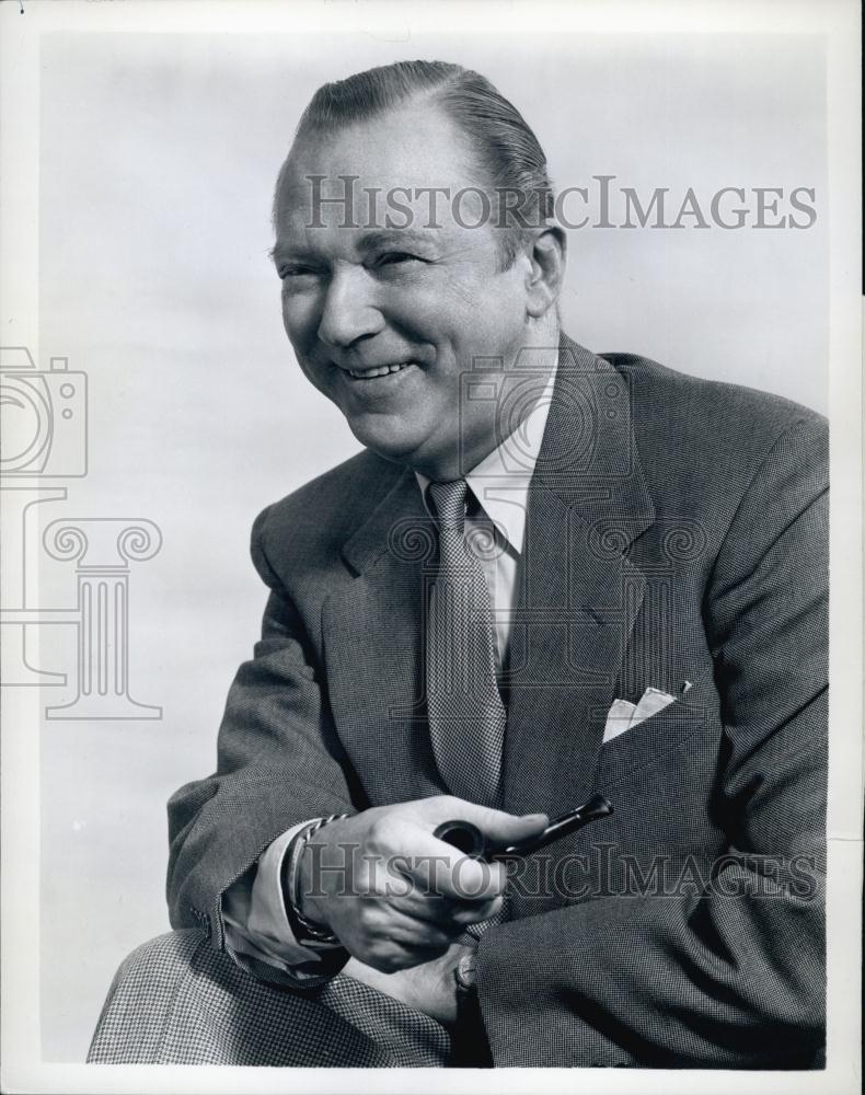 1952 Press Photo Martin Kane, Private Eye Actor Lee Tracy TV show - RSL57213 - Historic Images