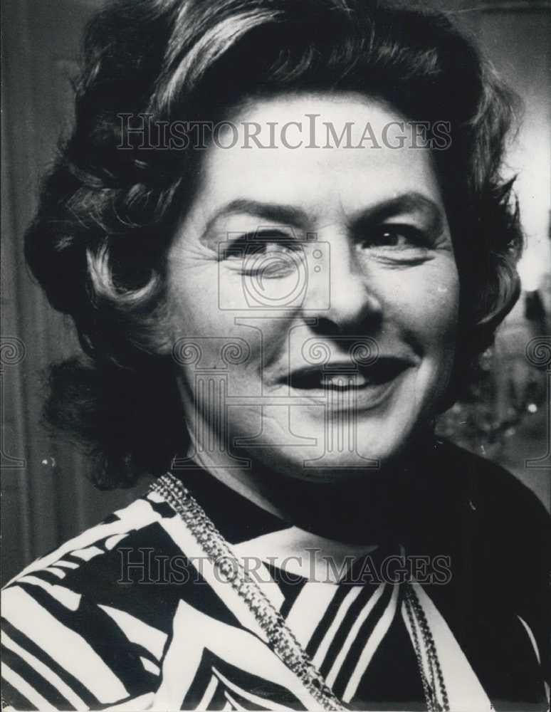 Press Photo Portrait Actress Ingrid Bergman - Historic Images
