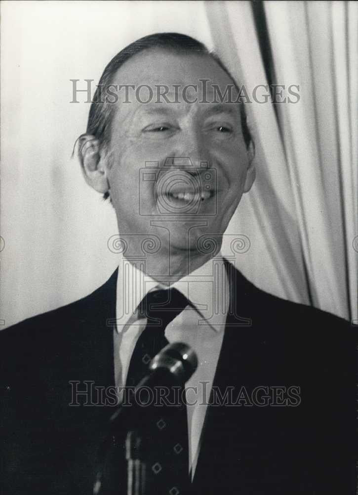 Press Photo Portrait of Mr Kurt Waldheim Secretary General - Historic Images