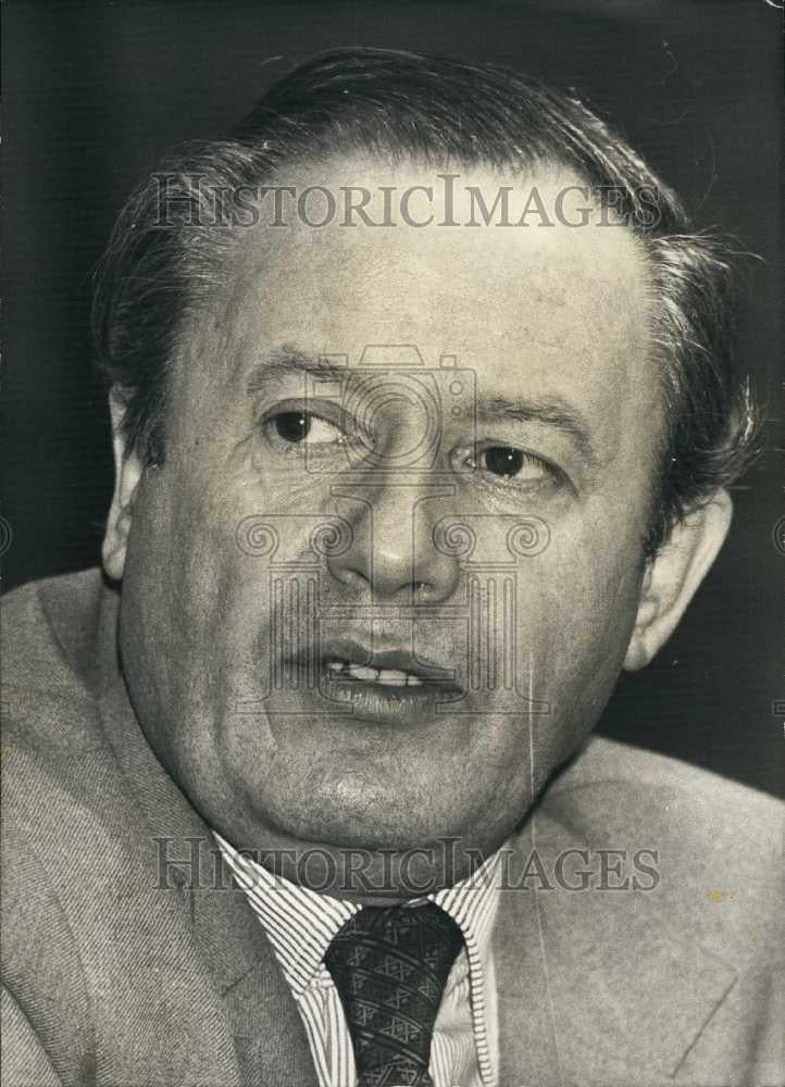 Press Photo Mr Gaston Thorn, Vice President of Luxembourg - Historic Images