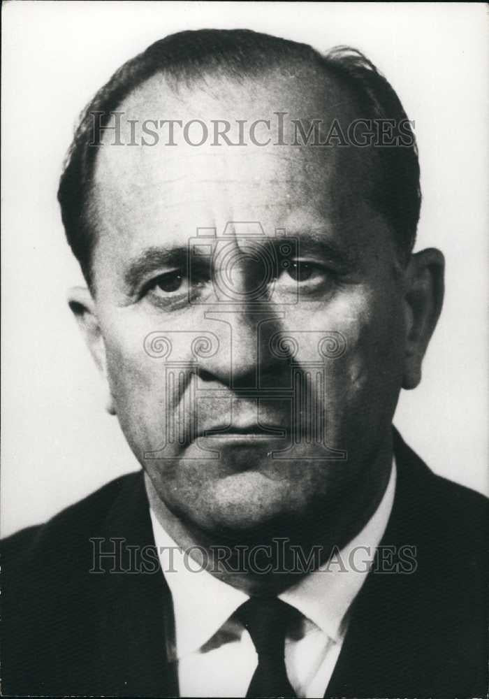 1971 Press Photo Kjuro Kladarin Prime Minister Croatia - Historic Images
