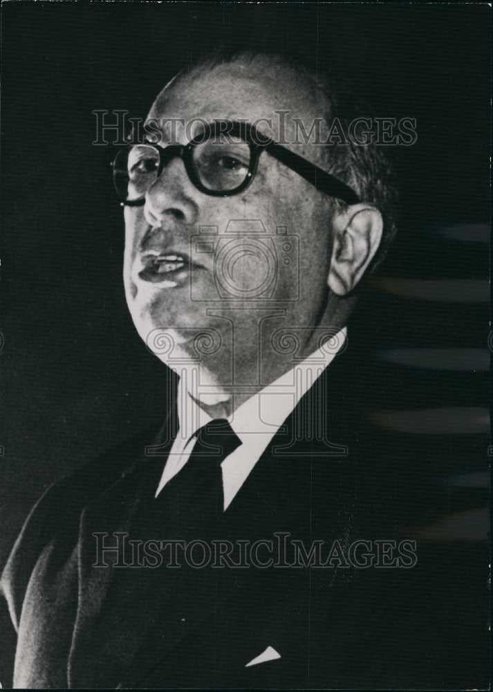 1962 Press Photo Faulo De Barredo Carneiroi Brazilian Ambassador - Historic Images