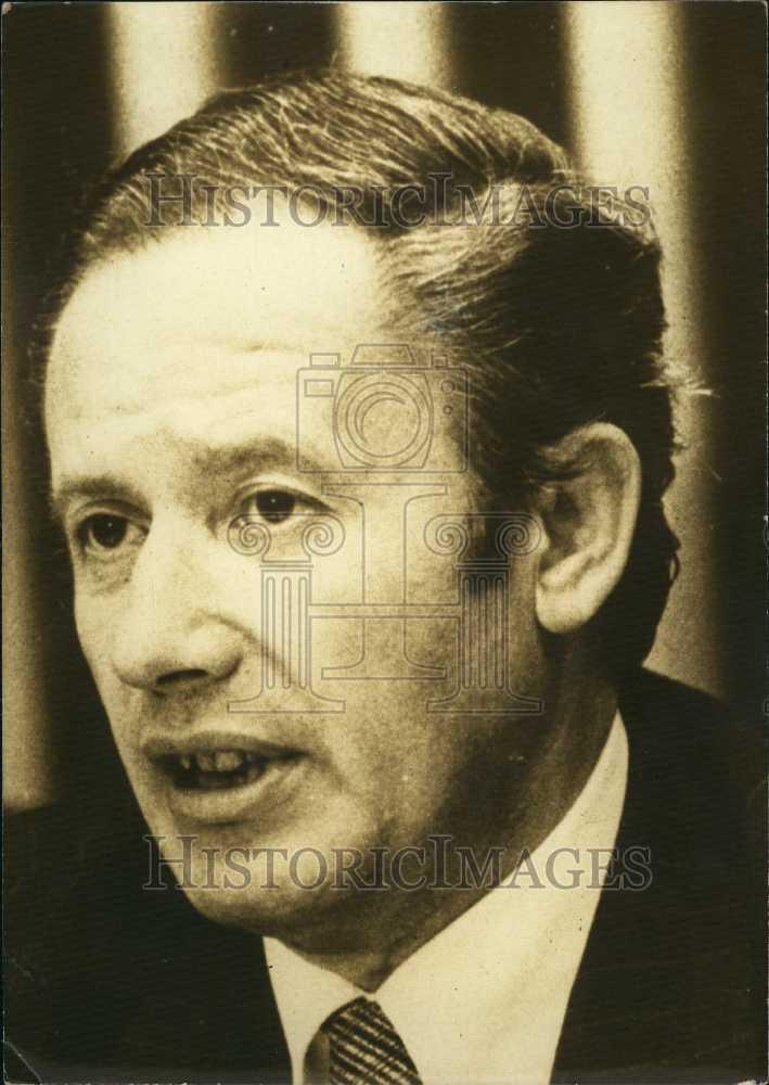 1980 Press Photo Mr Gaston Thorn,commission of C.E.F. in Europe - Historic Images