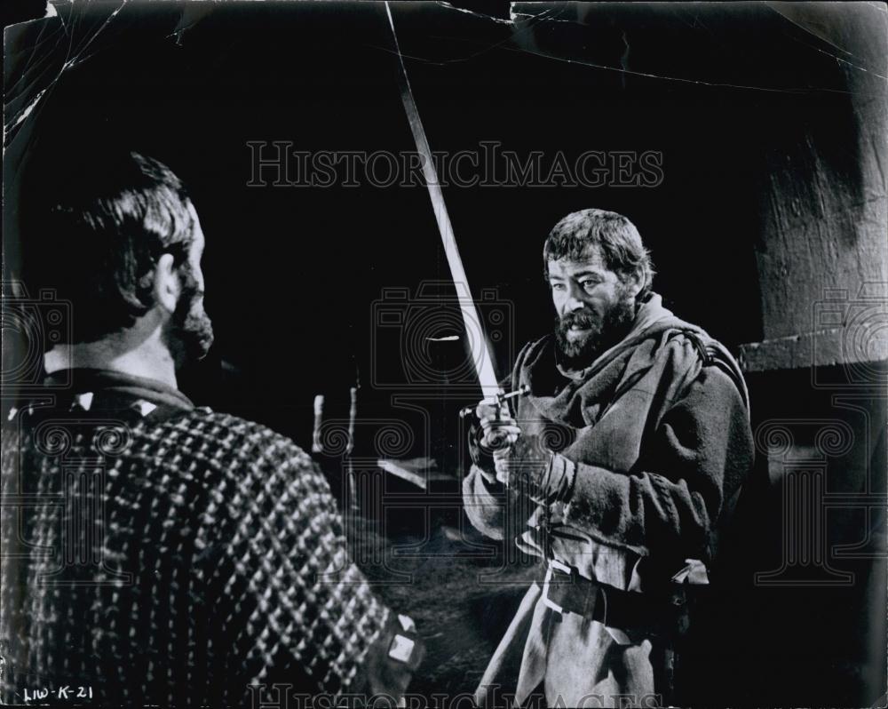 1969 Press Photo Anthony Hopkins Prince Richard Peter O&#39;toole The Lion in the - Historic Images