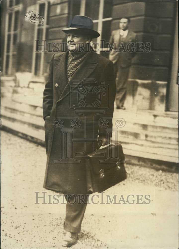 Press Photo Mr Maurice Thorez,French counsel - Historic Images