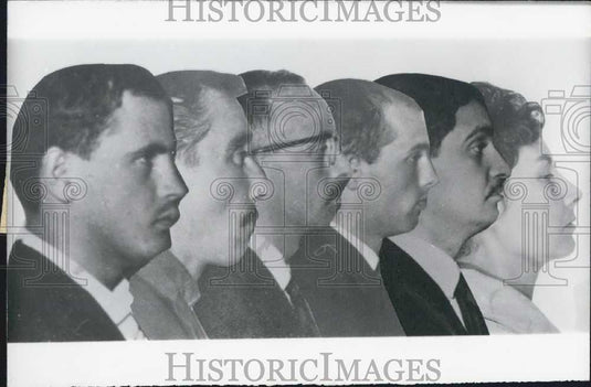 Press Photo Magad, Constantin, Ducasse, Prevost, Boudou Arrested - Historic Images