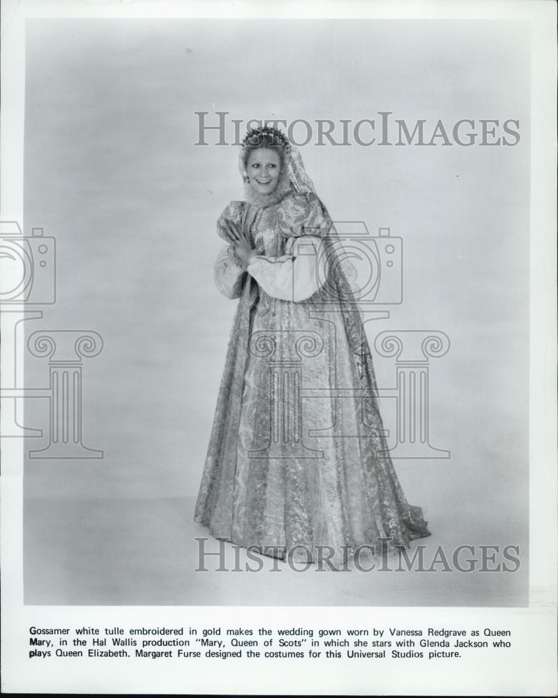 1972 Press Photo Actress Vanessa Redgrave In &quot;Camelot&quot; - RSL03115 - Historic Images