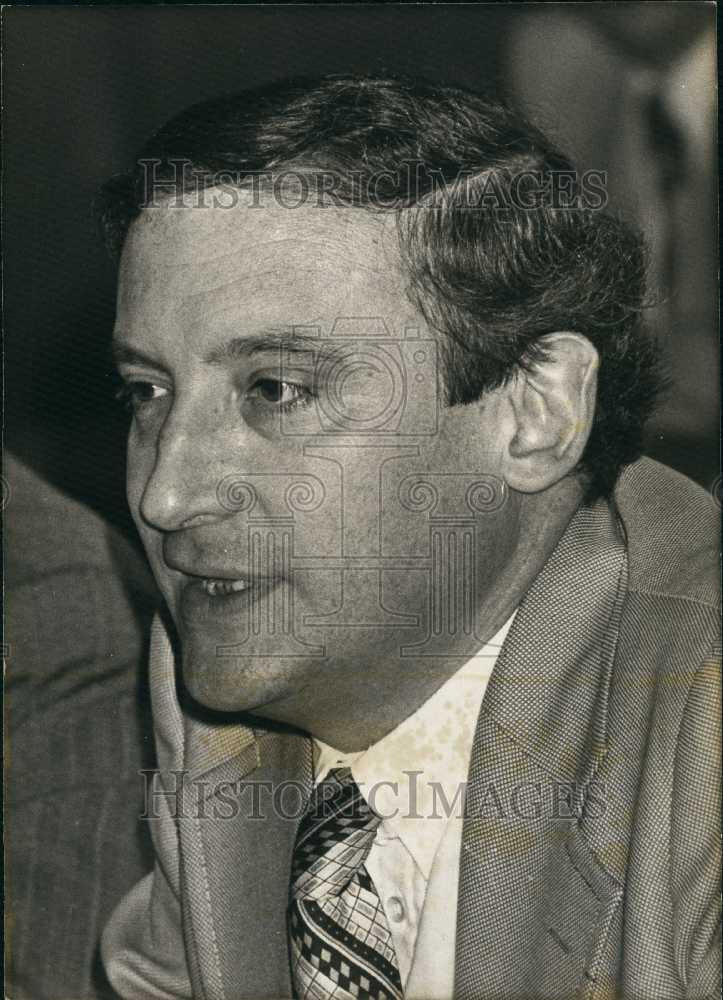 Press Photo Mr Guy Vidal,Budget deirector in France - Historic Images