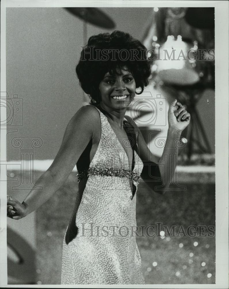 Press Photo Singer Leslie Uggams on &quot;Andy WiIliams Show&quot; - RSL49091 - Historic Images