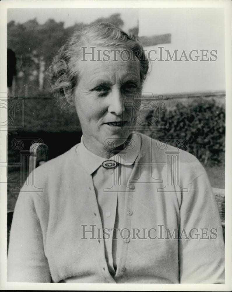 1968 Press Photo Daisy Ferguson Captain Curtis Cup Golf Tournament - RSL56143 - Historic Images