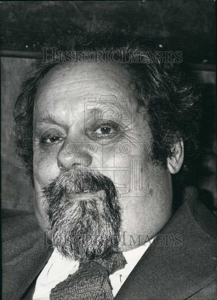 Press Photo Mr Alain Bombard, biologist & doctor of France envrionmental comm. - Historic Images