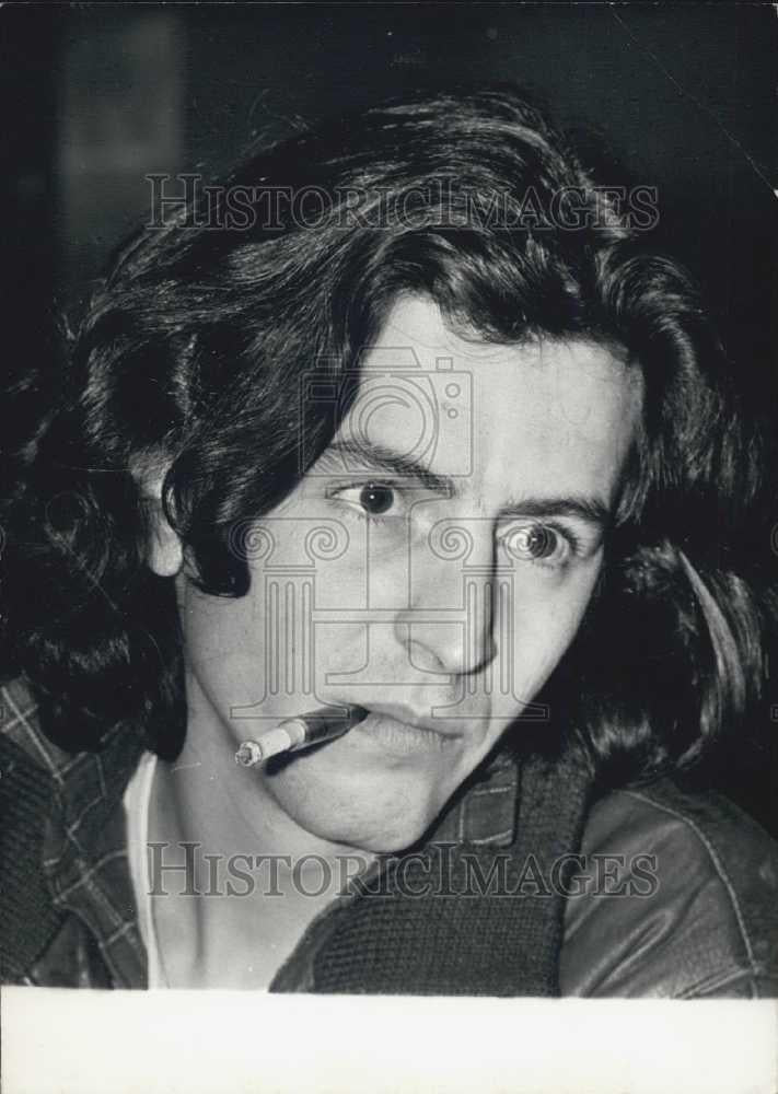 Press Photo Bernard-Henry Levy of the Association Against Hunger - Historic Images