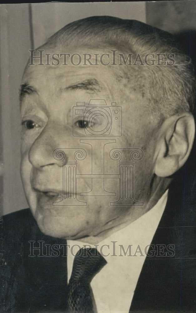 Press Photo Paul Reynaud, French Lawyer and Politician - Historic Images