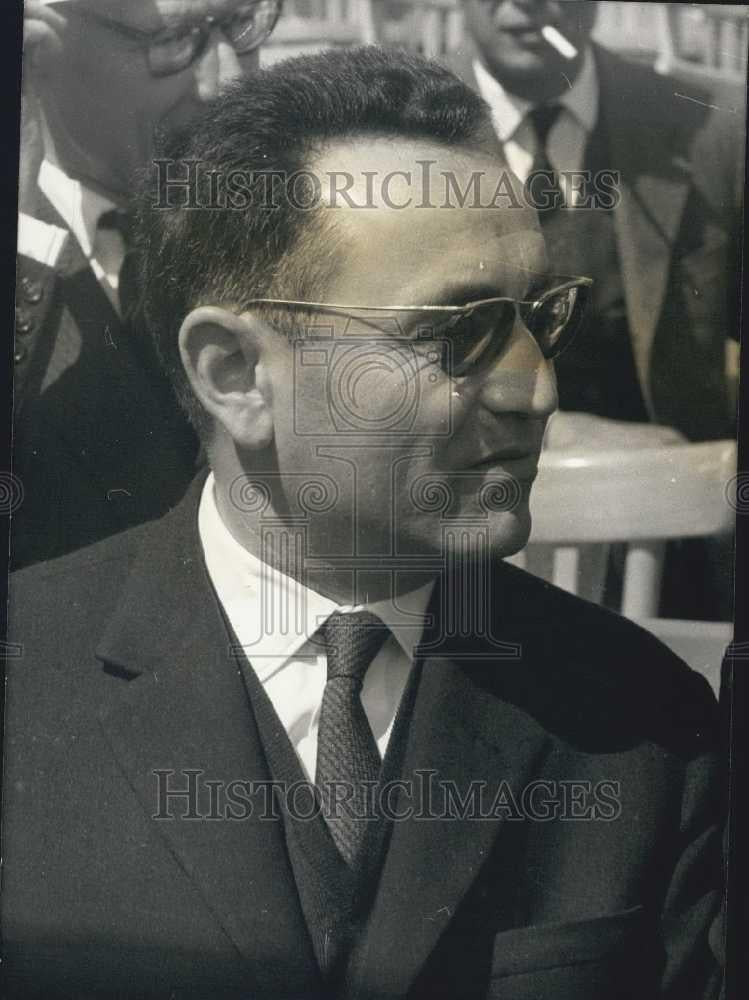 1976 Press Photo Ben Khedda,Algerian politician - Historic Images